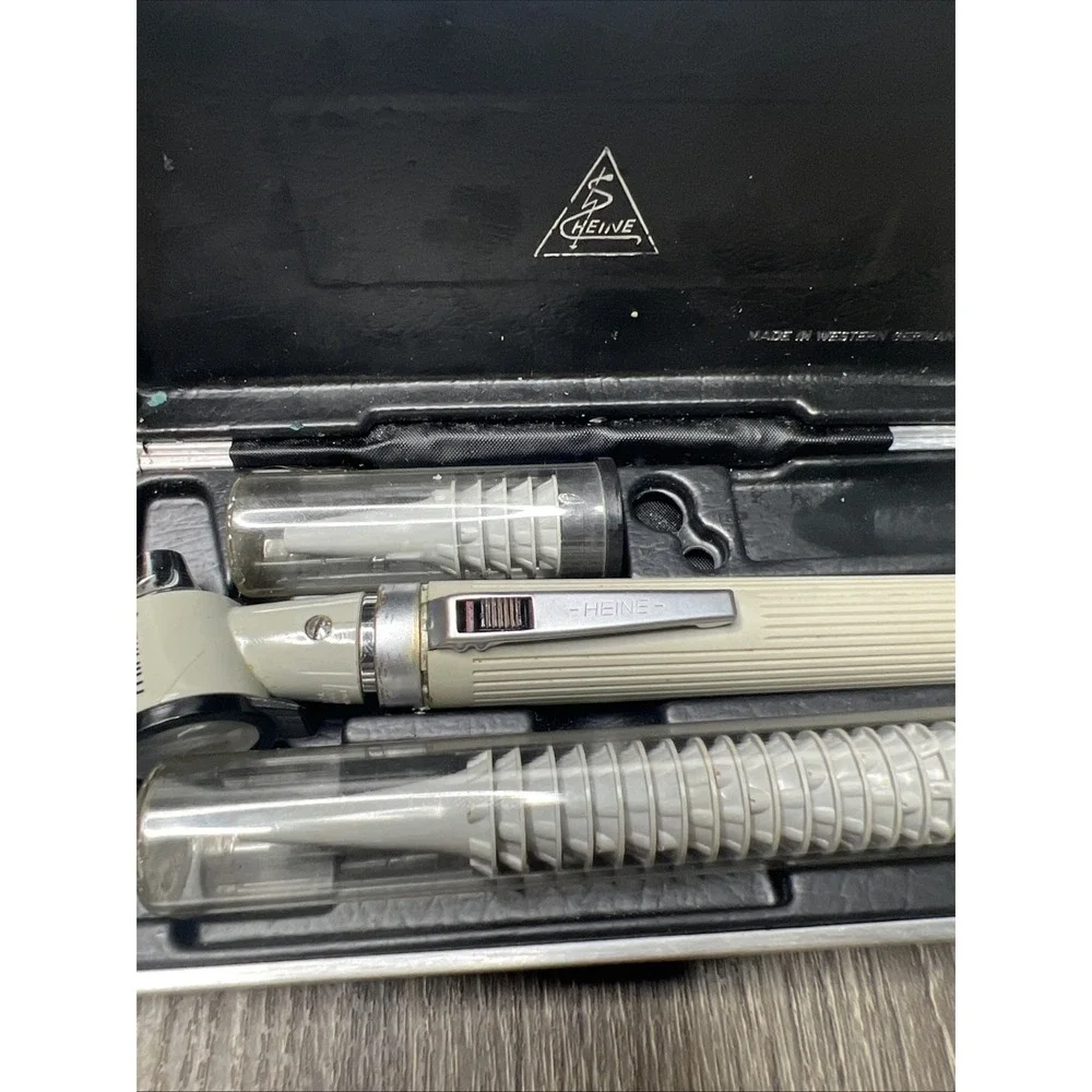 VTG HEINE Minilux Otoscope Medical ENT Western Germany As Is For Parts!